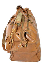 Load image into Gallery viewer, Ghurka Marley Hodgson 1991 Express No. 2 Tan Saddle Leather Duffle Bag
