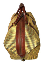 Load image into Gallery viewer, Vintage 1996 Ghurka Marley Hodgson No. 97 Cavalier ll Derby Plaid Duffle Bag
