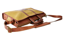 Load image into Gallery viewer, Vintage 1991 Ghurka Marley Hodgson Expediter No. 34 Derby Plaid Messenger Bag
