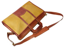 Load image into Gallery viewer, Vintage 1991 Ghurka Marley Hodgson Expediter No. 34 Derby Plaid Messenger Bag
