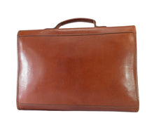 Load image into Gallery viewer, Vintage Ghurka Marley Hodgson No 188 ETON Chestnut Vintage Leather Briefcase Bag
