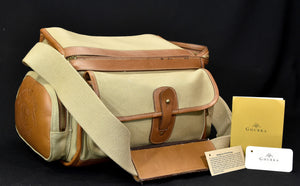 Vintage 1983 Ghurka Marley Hodgson Rangefinder No. 57 Khaki Twill Camera Case Bag