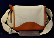 Load image into Gallery viewer, Vintage 1983 Ghurka Marley Hodgson Rangefinder No. 57 Khaki Twill Camera Case Bag
