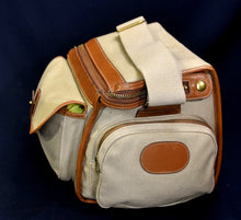 Load image into Gallery viewer, Vintage 1983 Ghurka Marley Hodgson Rangefinder No. 57 Khaki Twill Camera Case Bag
