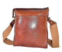 Load image into Gallery viewer, intage 1996 Ghurka Marley Hodgson No. 4 Gearpack Chestnut Vintage Leather 38 Messenger Crossbody Bag
