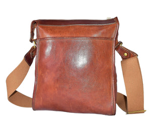 intage 1996 Ghurka Marley Hodgson No. 4 Gearpack Chestnut Vintage Leather 38 Messenger Crossbody Bag