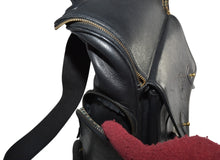 Load image into Gallery viewer, Ghurka Marley Hodgson 2001 Techpack Backpack No. 193 Black Vintage Leather 38
