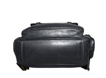Load image into Gallery viewer, Ghurka Marley Hodgson 2001 Techpack Backpack No. 193 Black Vintage Leather 38
