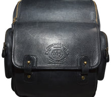 Load image into Gallery viewer, Ghurka Marley Hodgson 2001 Techpack Backpack No. 193 Black Vintage Leather 38
