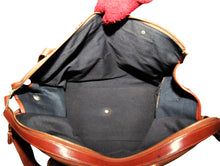 Load image into Gallery viewer, Ghurka Marley Hodgson 1991 Express No. 2 Derby Plaid Saddle Leather Duffle Bag
