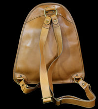 Load image into Gallery viewer, Ghurka Marley Hodgson 1990 Rucksack No. 33 Saddle Tan Leather Backpack
