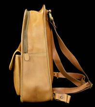 Load image into Gallery viewer, Ghurka Marley Hodgson 1990 Rucksack No. 33 Saddle Tan Leather Backpack
