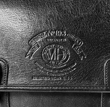 Load image into Gallery viewer, Ghurka Marley Hodgson 2001 Techpack Backpack No. 193 Black Vintage Leather 38
