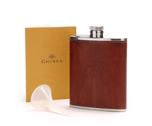 Load image into Gallery viewer, Ghurka Marley Hodgson 6 Oz Pocket Flask No. GA41
