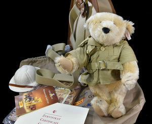 Ghurka Marley Hodgson Rucksack No. 33 and Steiff Reggie Bear Package